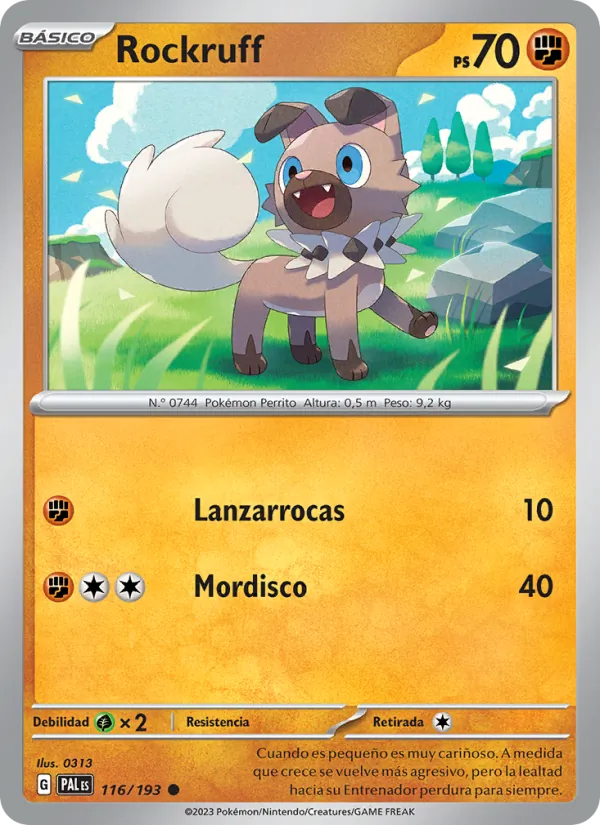 Rockruff (PAL 116)