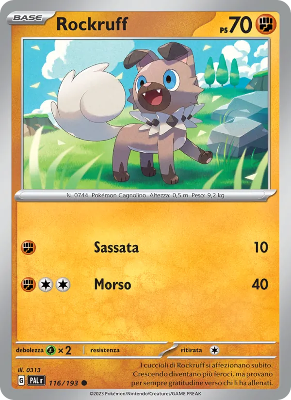 Rockruff (PAL 116)