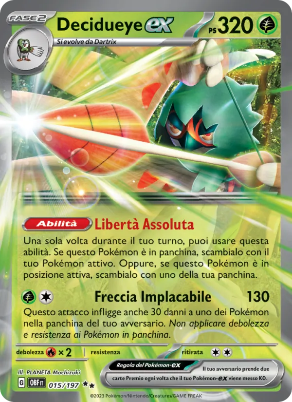 Decidueye ex (OBF 015)