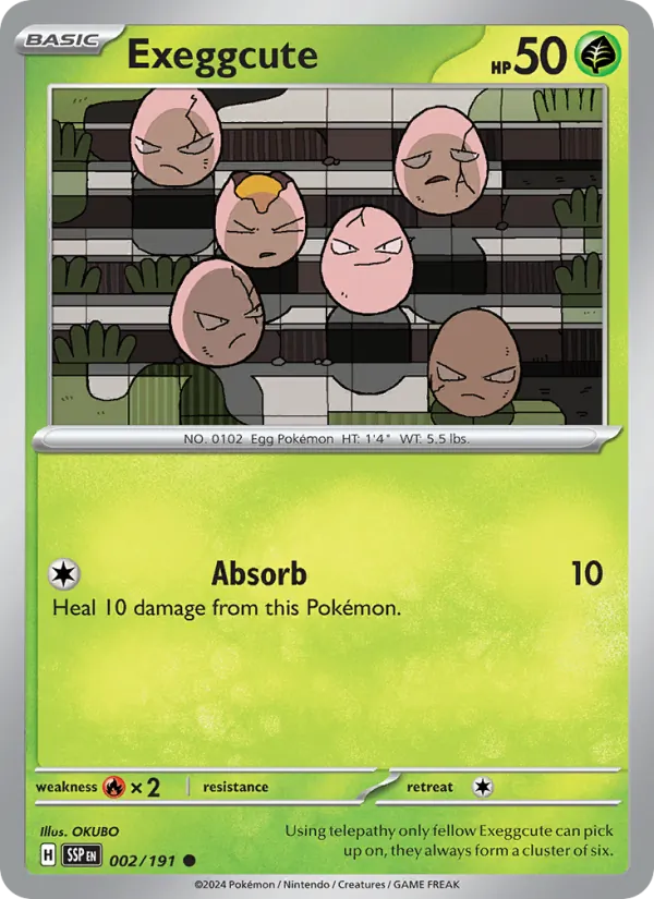 Exeggcute (SSP 002)