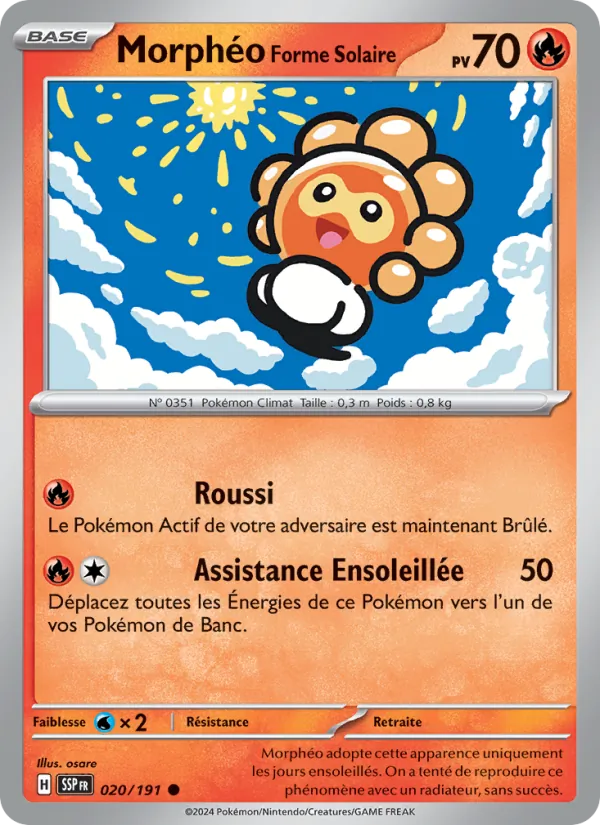Castform Sunny Form (SSP 020)