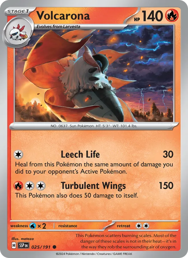 Volcarona (SSP 025)