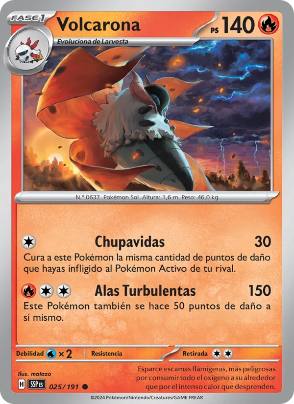 Volcarona (SSP 025)
