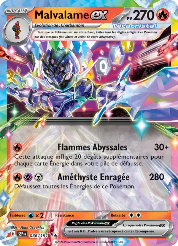 Ceruledge ex (SSP 036)