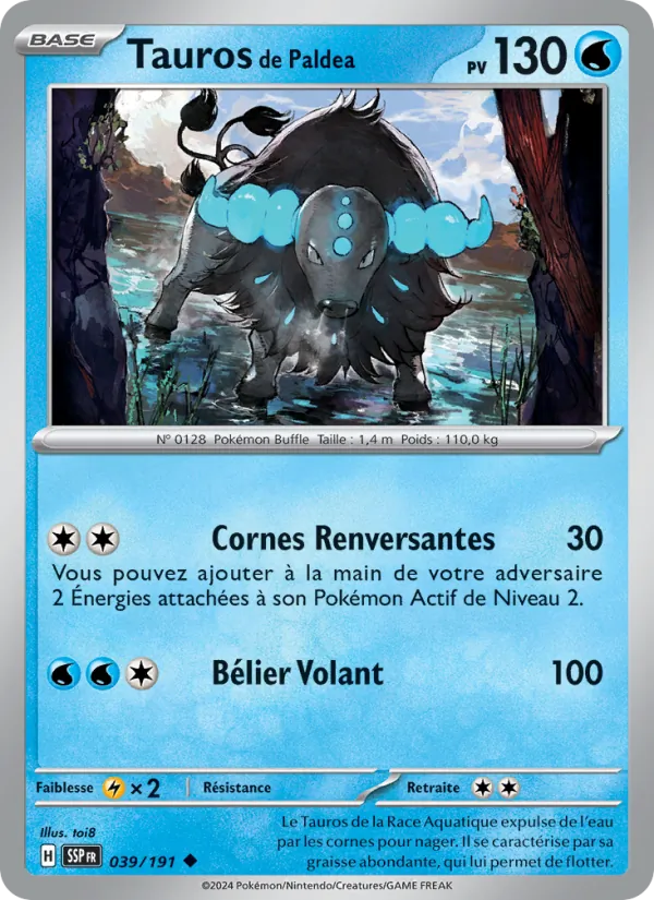 Paldean Tauros (SSP 039)