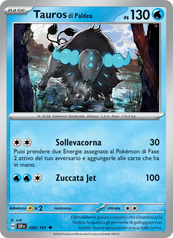 Paldean Tauros (SSP 039)