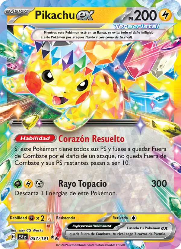 Pikachu ex (SSP 057)