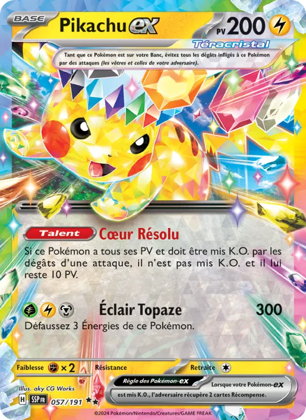 Pikachu ex (SSP 057)