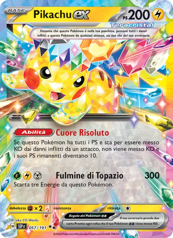 Pikachu ex (SSP 057)
