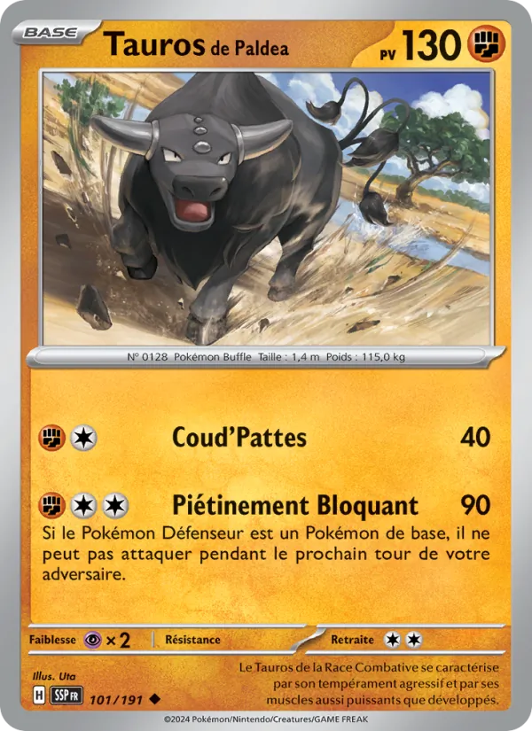 Paldean Tauros (SSP 101)