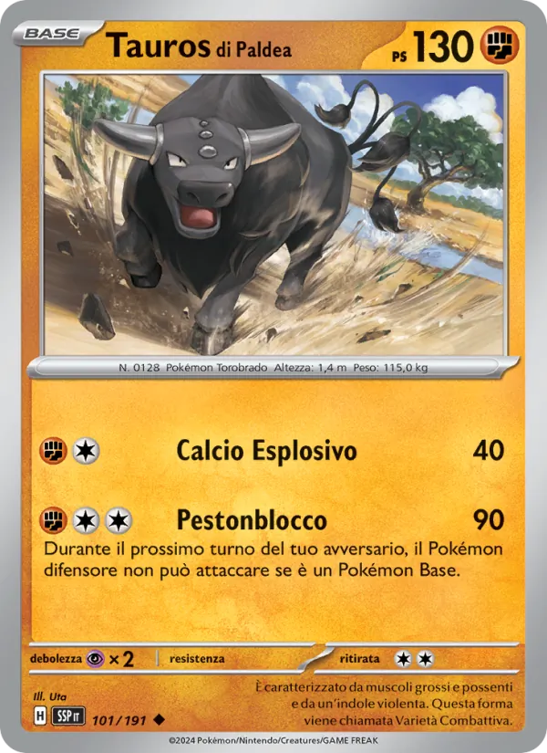 Paldean Tauros (SSP 101)