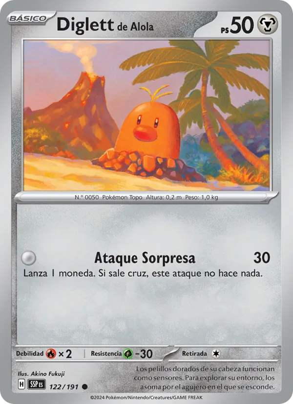 Alolan Diglett (SSP 122)