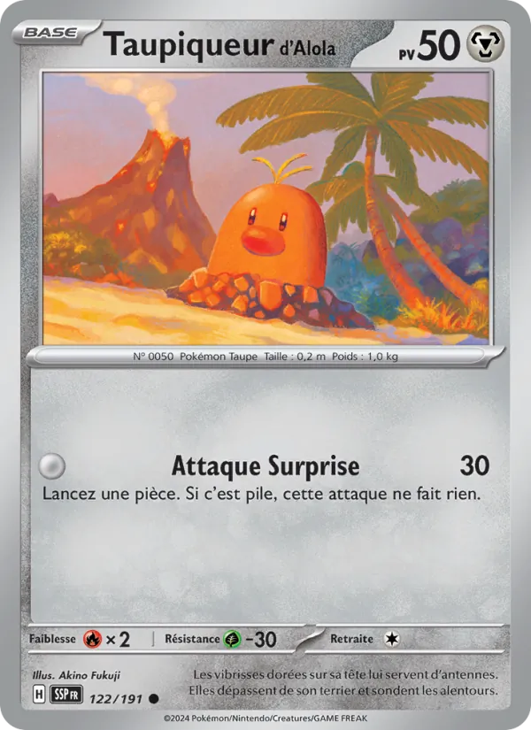 Alolan Diglett (SSP 122)