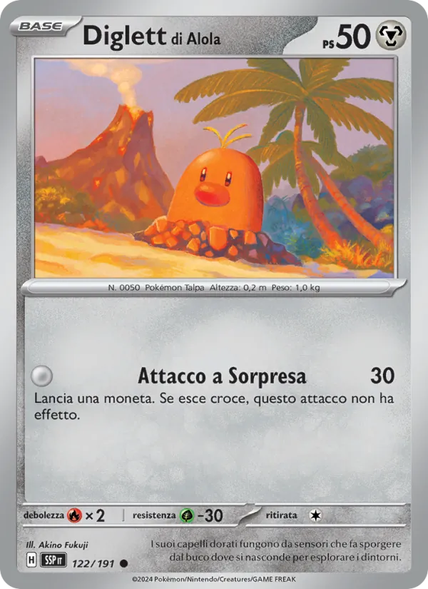 Alolan Diglett (SSP 122)