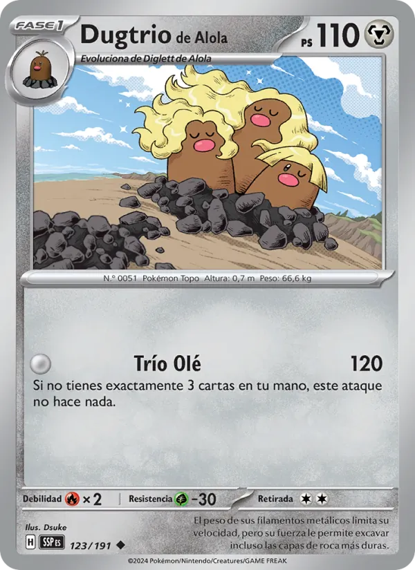 Alolan Dugtrio (SSP 123)