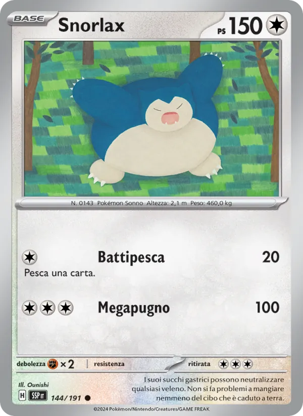 Snorlax (SSP 144)