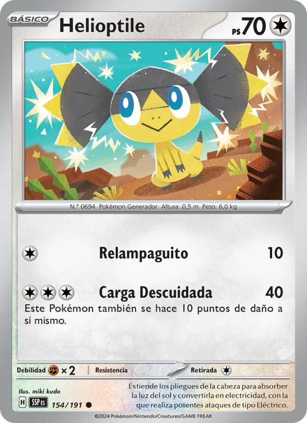 Helioptile (SSP 154)