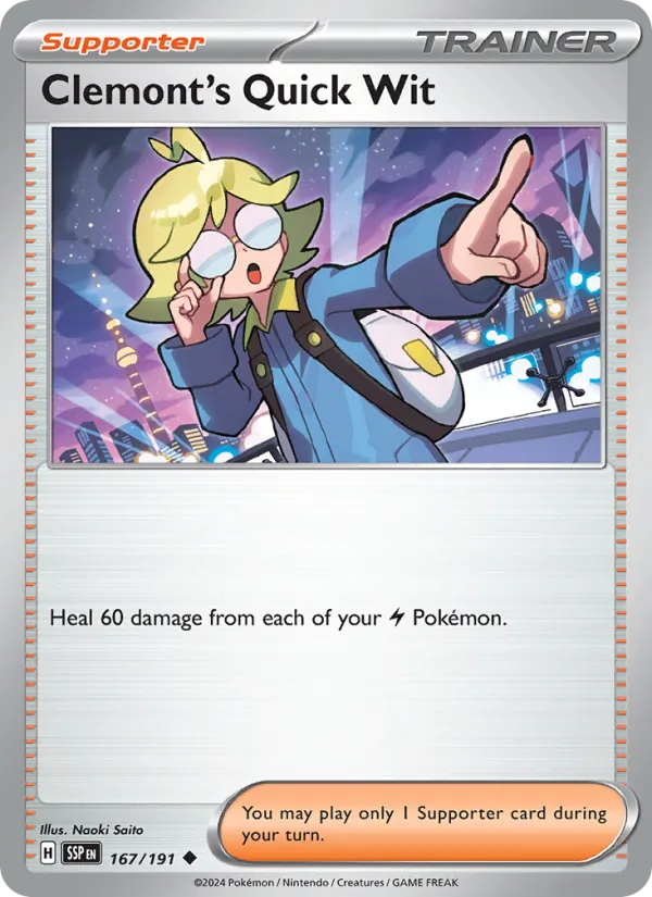 Clemont's Quick Wit (SSP 167)