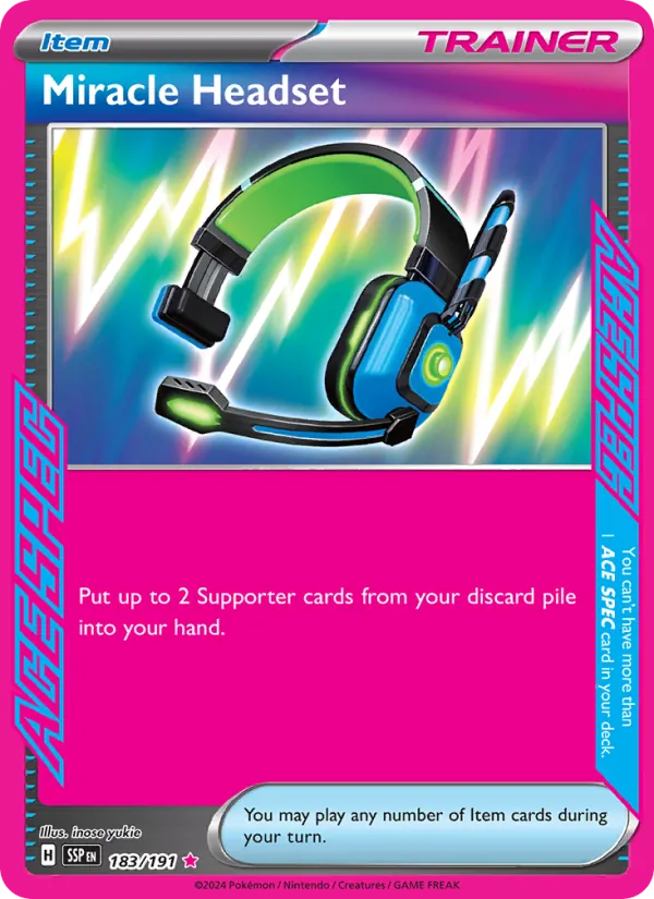 Miracle Headset (SSP 183)