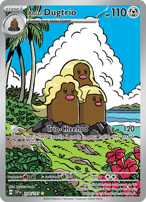 Alolan Dugtrio (SSP 208)