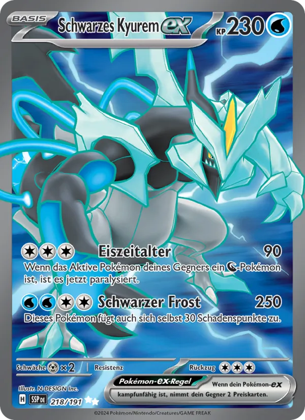 Schwarzes Kyurem ex (SSP 218)