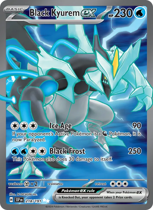 Black Kyurem ex (SSP 218)