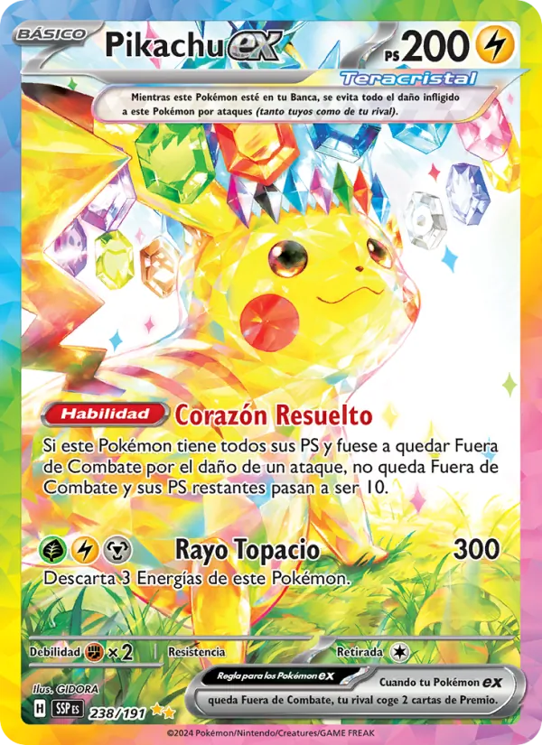 Pikachu ex (SSP 238)