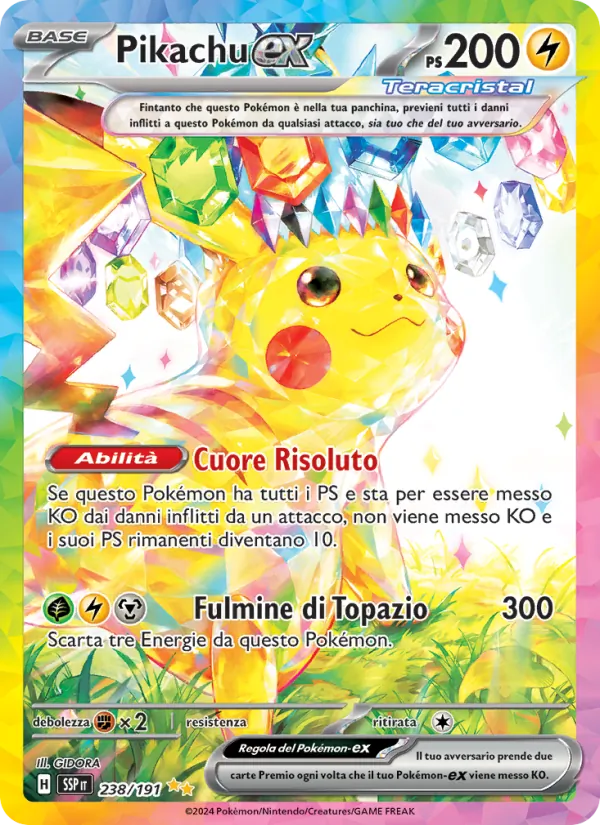 Pikachu ex (SSP 238)