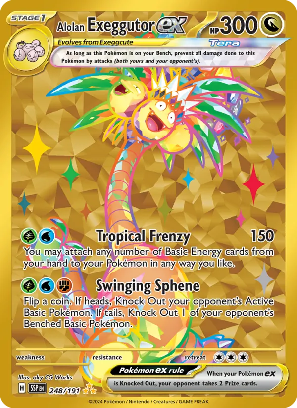 Alolan Exeggutor ex (SSP 248)