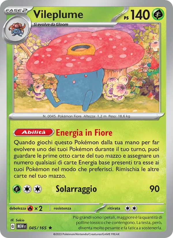 Vileplume (MEW 045)