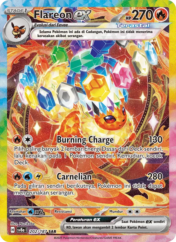 Flareon ex (sv8a 202)