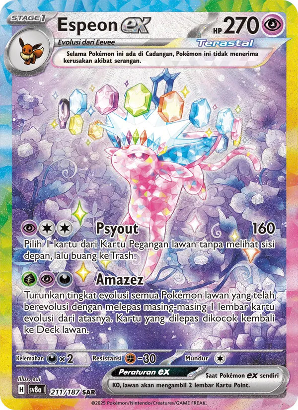 Espeon ex (sv8a 211)