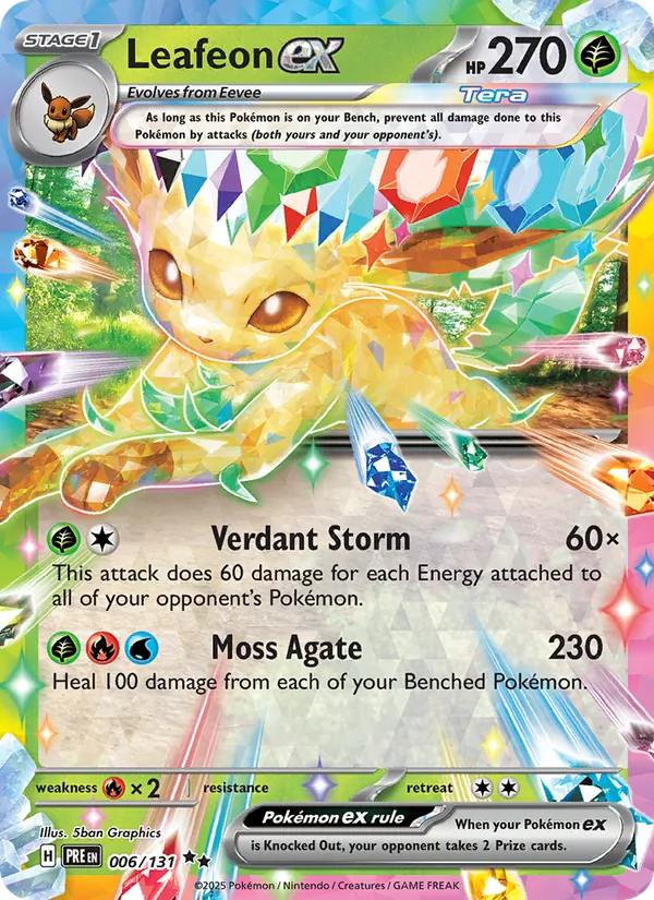 Leafeon ex (PRE 006)