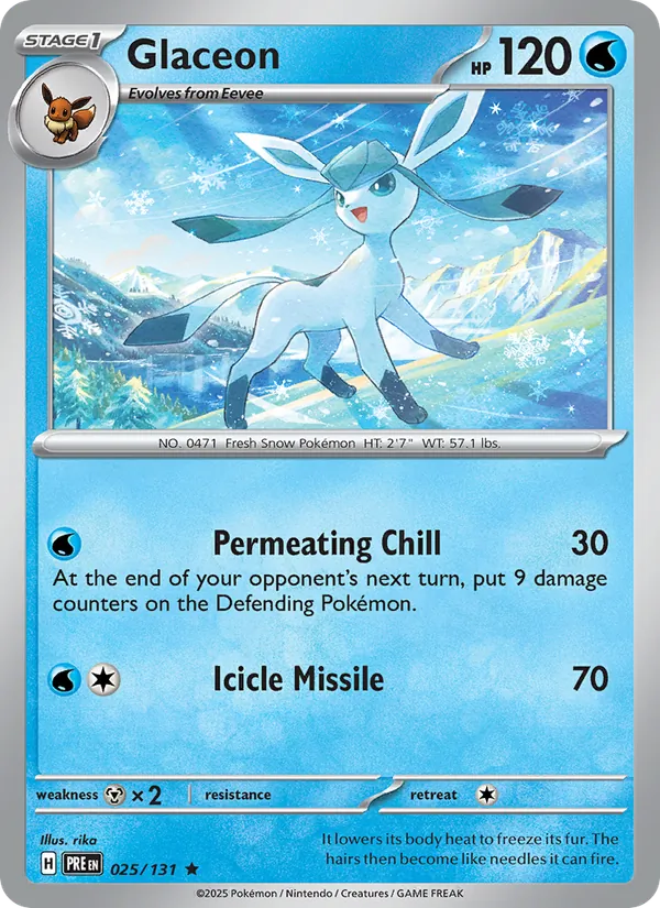 Glaceon (PRE 025)