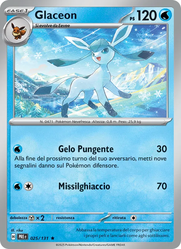 Glaceon (PRE 025)