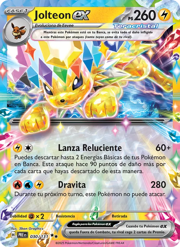 Jolteon ex (PRE 030)