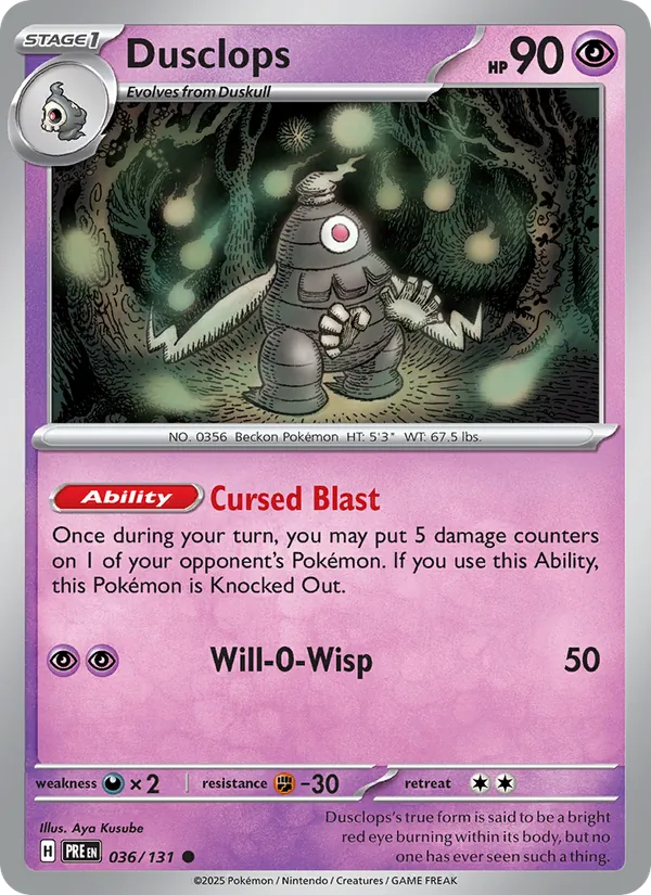 Dusclops (PRE 036)