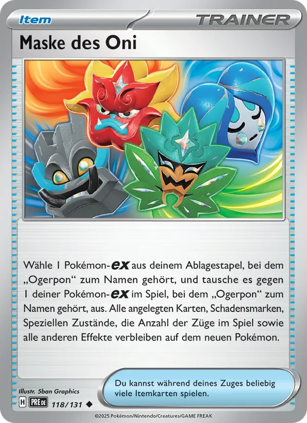 Maske des Oni (PRE 118)