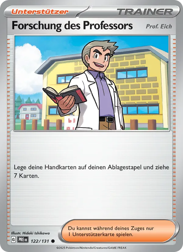 Forschung des Professors - Professor Eich (PRE 122)