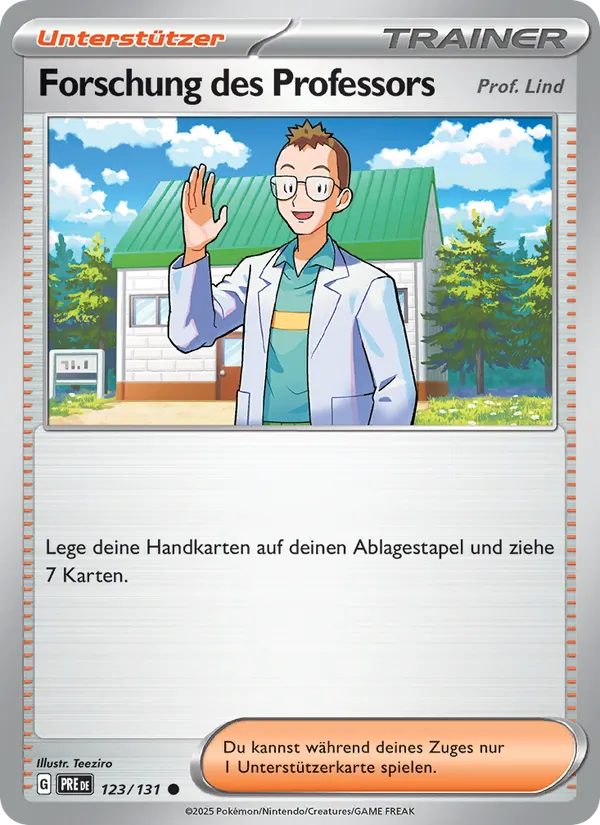 Forschung des Professors - Professor Lind (PRE 123)