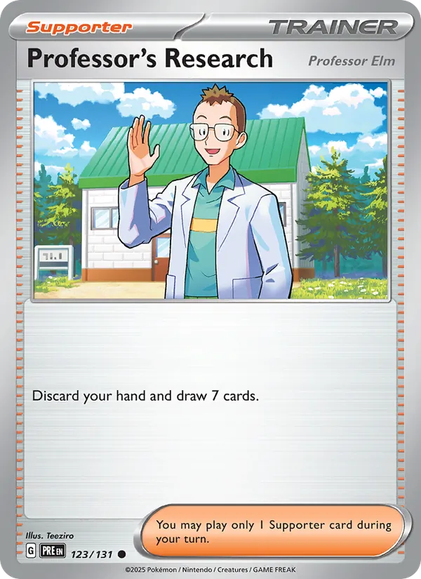 Professor's Research - Professor Elm (PRE 123)