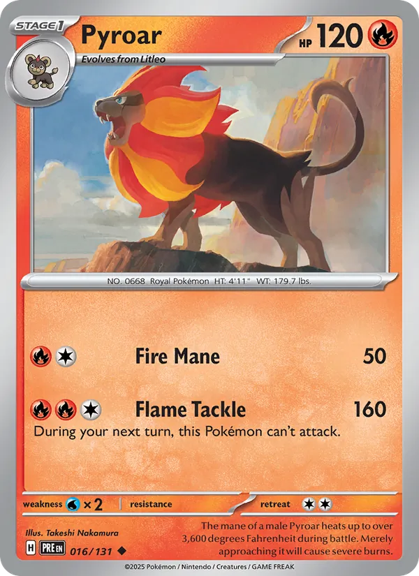 Pyroar (xPRE 016)