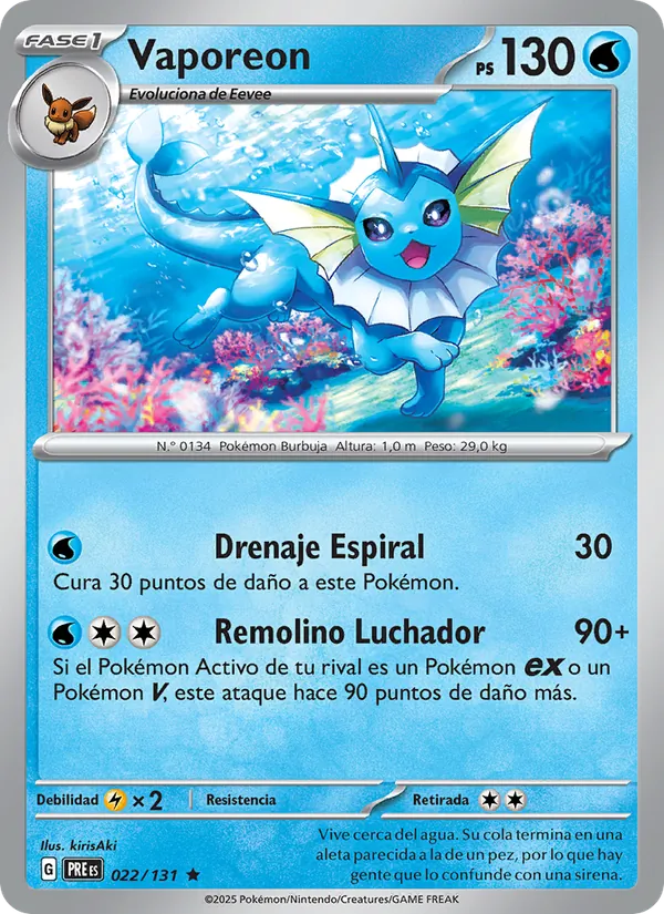Vaporeon (xPRE 022)