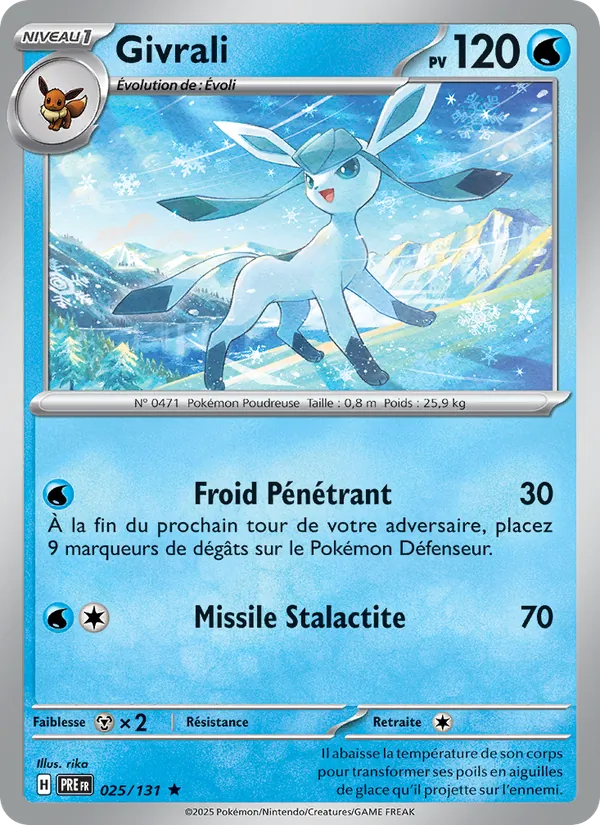 Glaceon (xPRE 025)