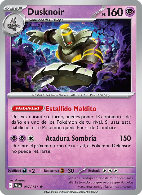 Dusknoir (xPRE 037)