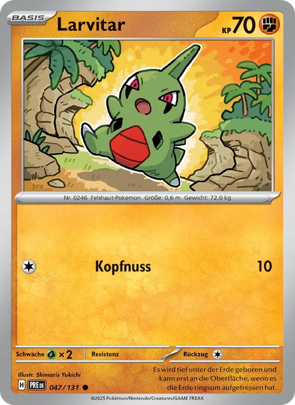 Larvitar (xPRE 047)