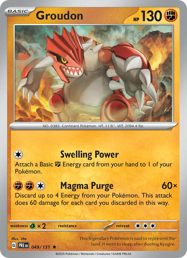 Groudon (xPRE 049)