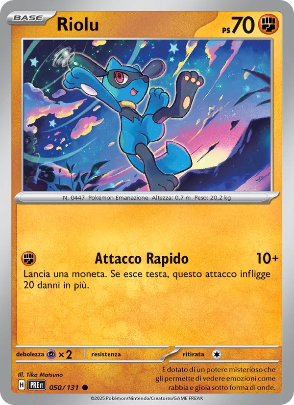 Riolu (xPRE 050)