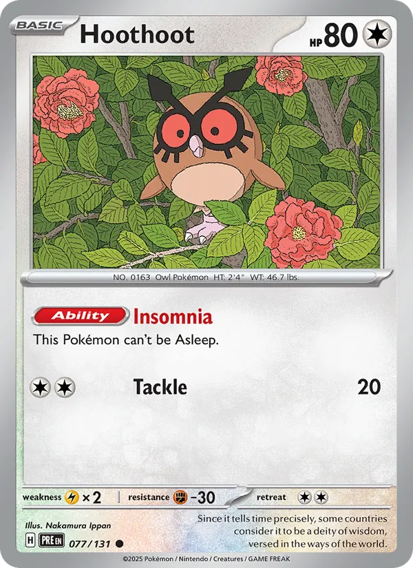 Hoothoot (xPRE 077)