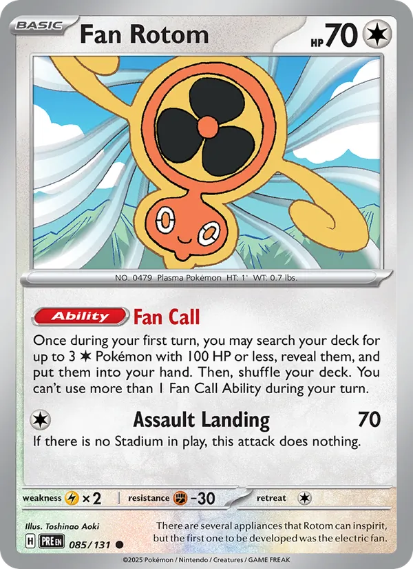 Fan Rotom (xPRE 085)